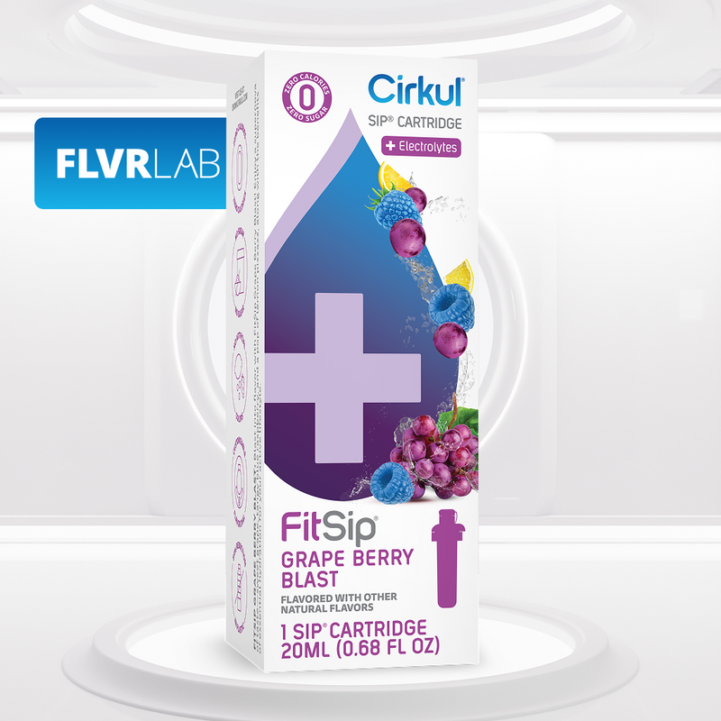 Sugar-Free FitSip Grape Berry Blast DPFR - Sugar-Free Fruit Flavor Cartridge Refill - Default Title