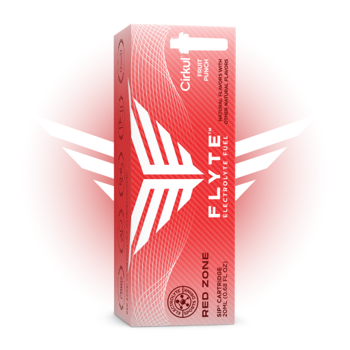 Natural Fruit Flavored Flyte Red Zone UKW7 - Vitamin-Infused Natural Refreshing Flavor Core - Default Title
