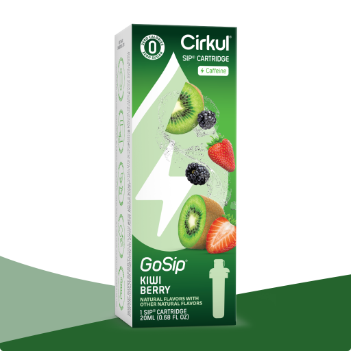 Sugar-Free GoSip Kiwi Berry FTUR - Sugar-Free Fruit Flavor Cartridge Refill - Default Title