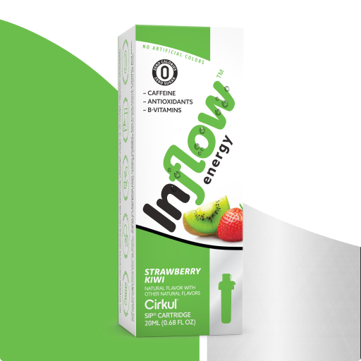 Natural Fruit Flavored Inflow Energy Strawberry Kiwi H4WK - Vitamin-Infused Natural Refreshing Flavor Core - Default Title