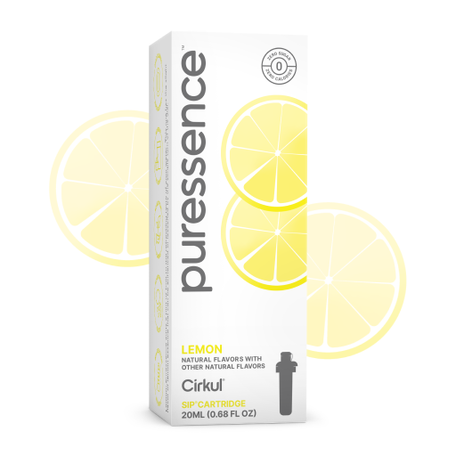Sugar-Free Puressence Lemon (Unsweetened) TUY8 - Sugar-Free Fruit Flavor Cartridge Refill - Default Title