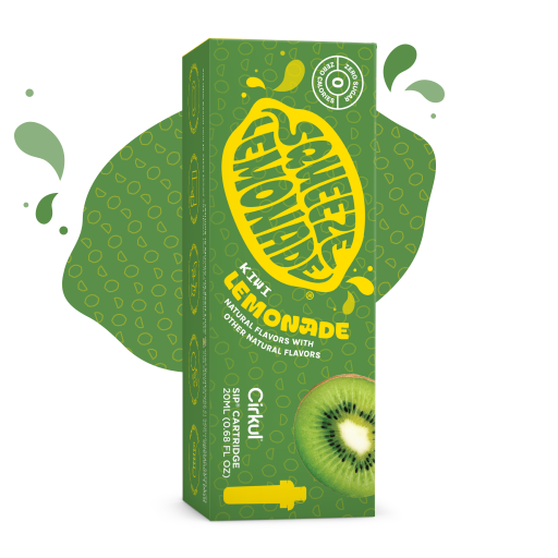 Sugar-Free Squeeze Kiwi Lemonade 4ULN - Zero-Calorie Multi-Flavor Sip Pods for Water Bottle - Default Title