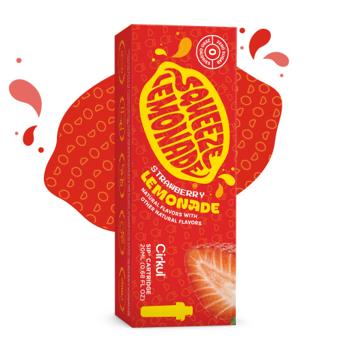 Sugar-Free Squeeze Strawberry Lemonade 8PNR - Zero-Calorie Multi-Flavor Sip Pods for Water Bottle - Default Title