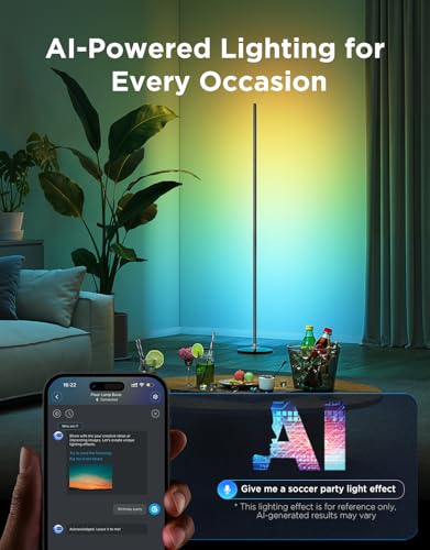 Govee RGBIC Floor Lamp Basic, 1000lm LED Collection