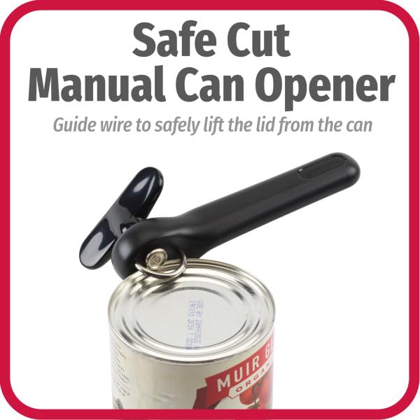 Minimalist Good Cook Can Opener, Safe Cut Manual Can Opener, no Collection