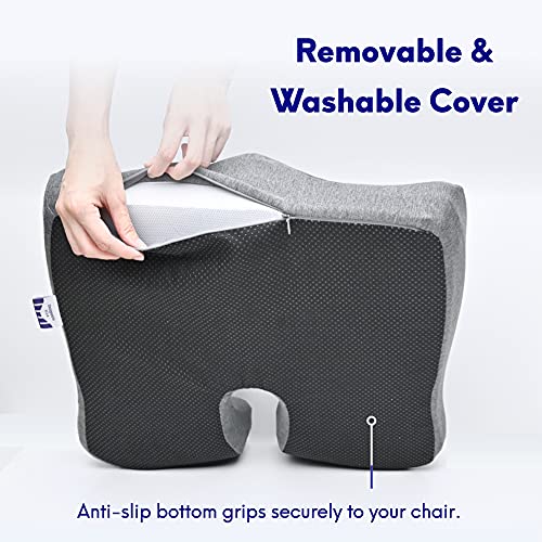 luxury Cushion Lab Patented Pressure Relief Seat Cushion for Set