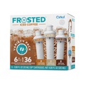 Refreshing Electrolyte Frosted Iced Coffee 6-Pack Variety Pack RAJT - Zero-Calorie Multi-Flavor Sip Pods for Water Bottle - Default Title