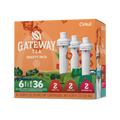 Zero-Calorie Gateway Tea 6-Pack Variety Pack HM0F - Zero-Calorie Multi-Flavor Sip Pods for Water Bottle - Default Title