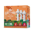 Zero-Calorie Gateway Tea 6-Pack Variety Pack HM0F - Zero-Calorie Multi-Flavor Sip Pods for Water Bottle - Default Title