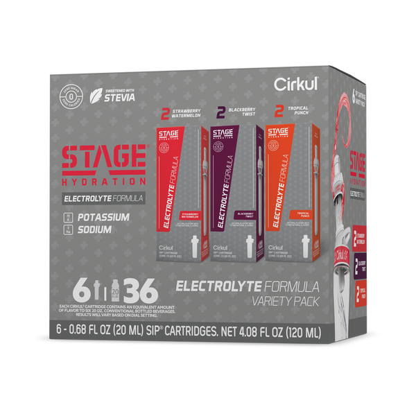 Zero-Calorie Stage 6-Pack Variety Pack 4ZSP - Vitamin-Infused Natural Refreshing Flavor Core - Default Title