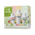 Natural Fruit Flavored Verda 6-Pack Variety Pack CT2I - Sugar-Free Fruit Flavor Cartridge Refill - Default Title