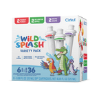Sugar-Free Wild Splash 6-Pack Variety Pack 2TB7 - Electrolyte Hydration Enhanced Taste Cartridges - Default Title