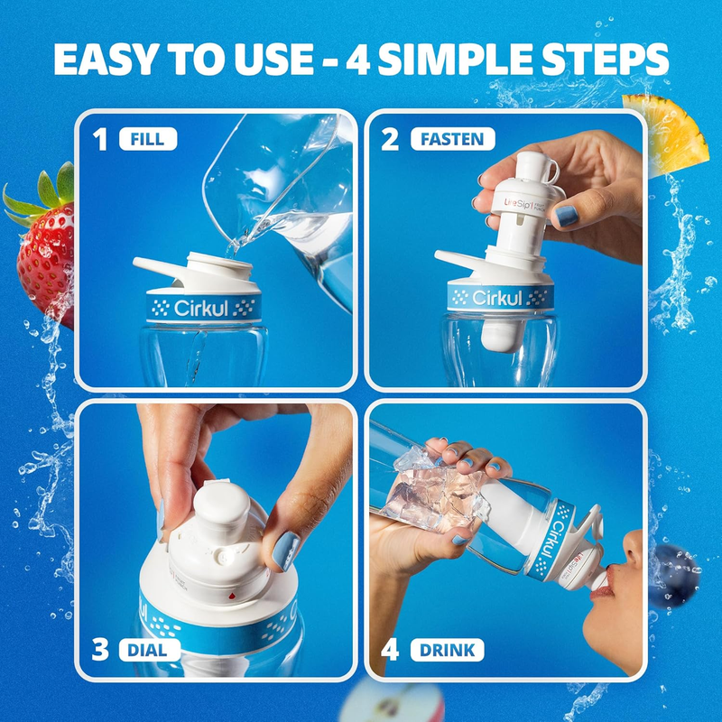 Sugar-Free Frosted Refreshers 6-Pack Variety Pack 1367 - Sugar-Free Fruit Flavor Cartridge Refill Detail