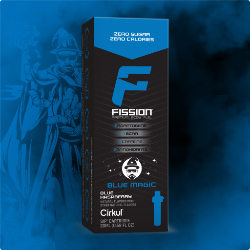 Refreshing Electrolyte Fission Blue Magic NRBF - Sugar-Free Fruit Flavor Cartridge Refill - Default Title