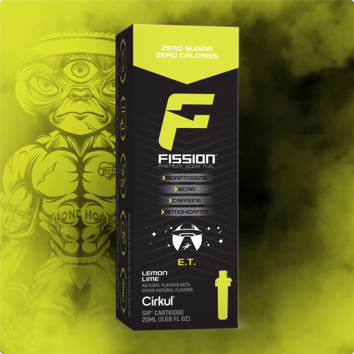 Natural Fruit Flavored Fission E.T. S4JY - Zero-Calorie Multi-Flavor Sip Pods for Water Bottle - Default Title