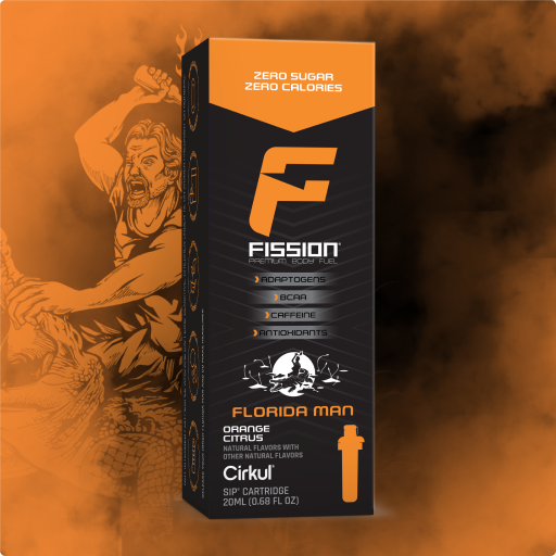 Natural Fruit Flavored Fission Florida Man WYMJ - Electrolyte Hydration Enhanced Taste Cartridges - Default Title