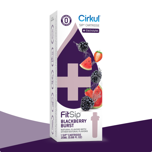 Zero-Calorie FitSip Blackberry Burst Z16Q - Zero-Calorie Multi-Flavor Sip Pods for Water Bottle - Default Title