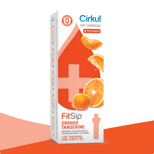 Sugar-Free FitSip Orange Tangerine MT2P - Electrolyte Hydration Enhanced Taste Cartridges - Default Title