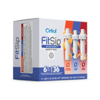 Sugar-Free FitSip 6-Pack Variety Pack HE3H - Sugar-Free Fruit Flavor Cartridge Refill Detail