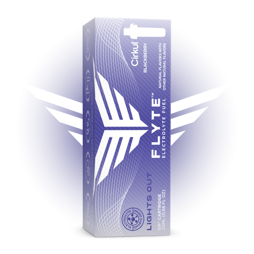 Natural Fruit Flavored Flyte Lights Out 4HQT - Electrolyte Hydration Enhanced Taste Cartridges - Default Title