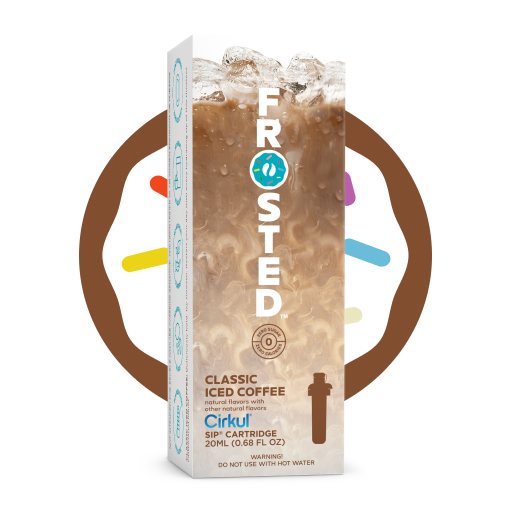 Refreshing Electrolyte Frosted Classic Iced Coffee Q1R3 - Zero-Calorie Multi-Flavor Sip Pods for Water Bottle - Default Title
