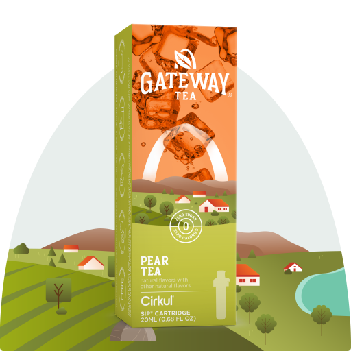 Vitamin-Infused Gateway Pear Tea KXH2 - Vitamin-Infused Natural Refreshing Flavor Core - Default Title