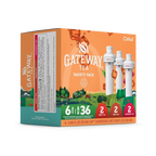 Zero-Calorie Gateway Tea 6-Pack Variety Pack HM0F - Zero-Calorie Multi-Flavor Sip Pods for Water Bottle Detail