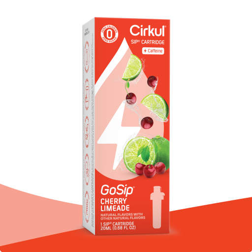 Refreshing Electrolyte GoSip Cherry Limeade 1XY7 - Electrolyte Hydration Enhanced Taste Cartridges - Default Title
