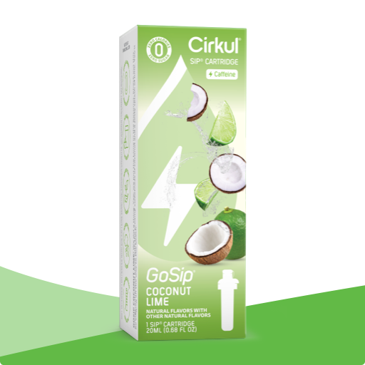 Zero-Calorie GoSip Coconut Lime WWKC - Zero-Calorie Multi-Flavor Sip Pods for Water Bottle - Default Title