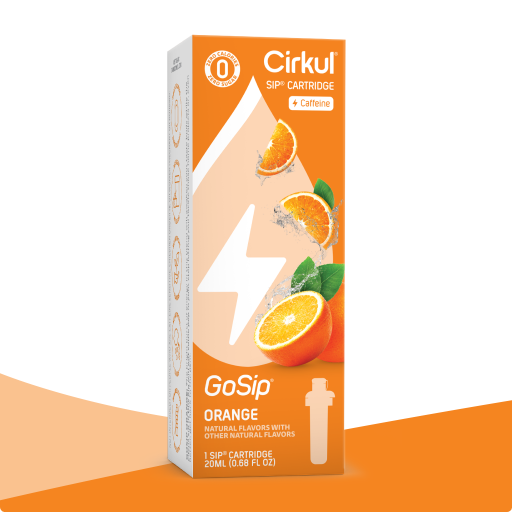 Refreshing Electrolyte GoSip Orange 54P9 - Electrolyte Hydration Enhanced Taste Cartridges - Default Title