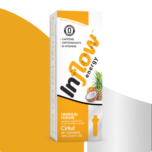 Sugar-Free Inflow Energy Tropical Fusion ZH2I - Vitamin-Infused Natural Refreshing Flavor Core - Default Title