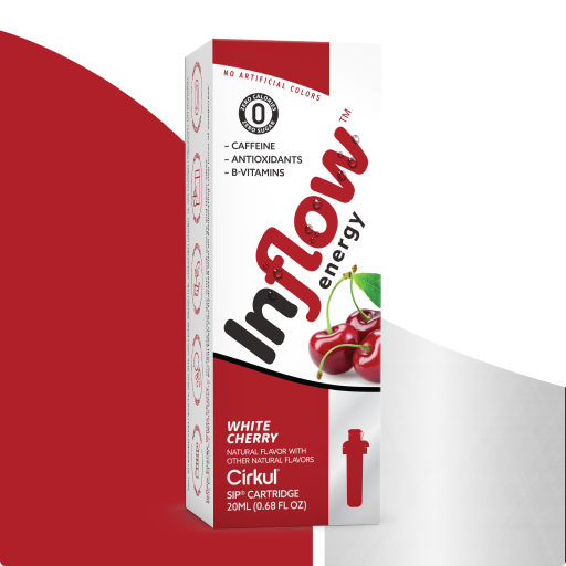 Zero-Calorie Inflow Energy White Cherry XBHC - Vitamin-Infused Natural Refreshing Flavor Core - Default Title