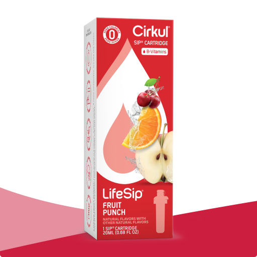 Zero-Calorie LifeSip Fruit Punch EF28 - Vitamin-Infused Natural Refreshing Flavor Core - Default Title