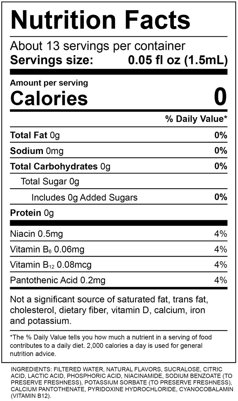 Vitamin-Infused LifeSip Pear Lemon Twist L82Z - Zero-Calorie Multi-Flavor Sip Pods for Water Bottle Detail