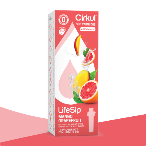 Refreshing Electrolyte LifeSip Mango Grapefruit (Stevia) HUV3 - Zero-Calorie Multi-Flavor Sip Pods for Water Bottle - Default Title