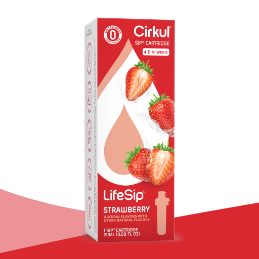 Zero-Calorie LifeSip Strawberry ZNZ2 - Zero-Calorie Multi-Flavor Sip Pods for Water Bottle - Default Title