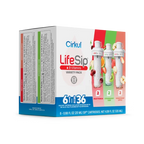 Sugar-Free LifeSip 6-Pack Variety Pack PN3A - Electrolyte Hydration Enhanced Taste Cartridges Detail