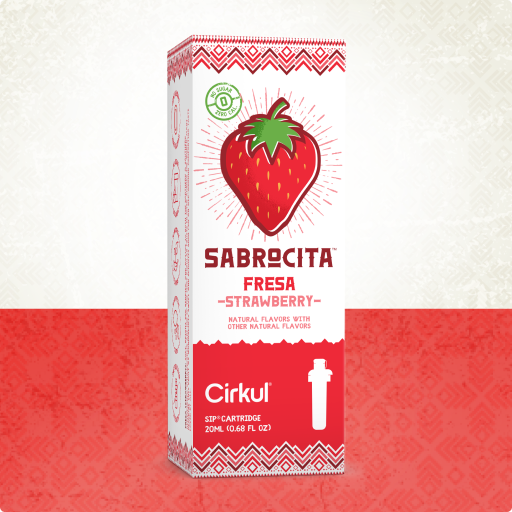 Zero-Calorie Sabrocita Strawberry 3QID - Zero-Calorie Multi-Flavor Sip Pods for Water Bottle - Default Title